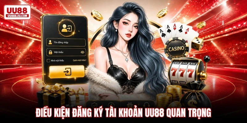 Điều kiện đăng ký tài khoản UU88 quan trọng